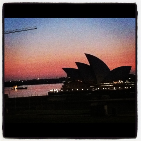 Sydney Opera House at sunrise (Sydney, Australia)