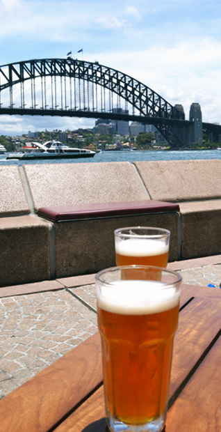 Local Beers @ Sydney Opera House
